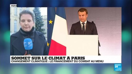 Sommet sur le climat à Paris : Macron accueille une cinquantaine de dirigeants