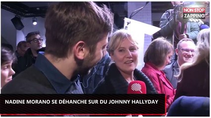 Nadine Morano nargue Quotidien en rappelant que "Johnny Hallyday était de droite" (Vidéo)