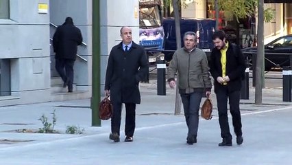 Santiago Espot arriba a l'Audiència espanyola