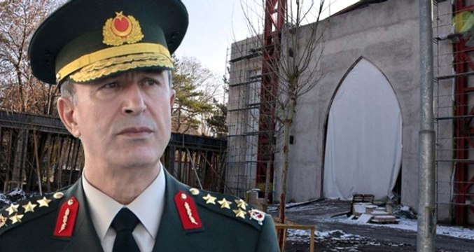 Orgeneral Hulusi Akar, Memleketi Kayseri'ye Cami Yaptırdı
