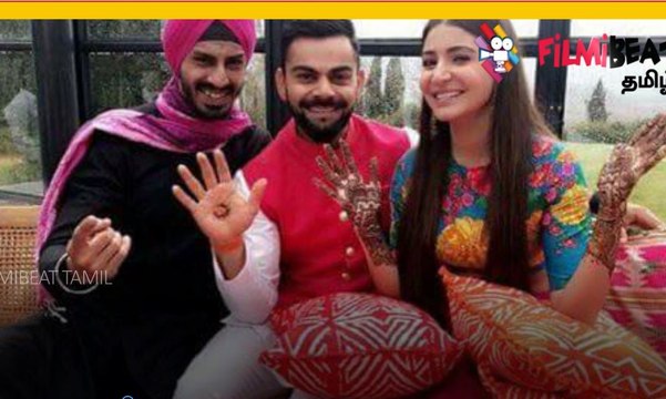 திடிரென்று நடந்த கோஹ்லி அனுஷ்கா திருமணம்.!!..வீடியோ