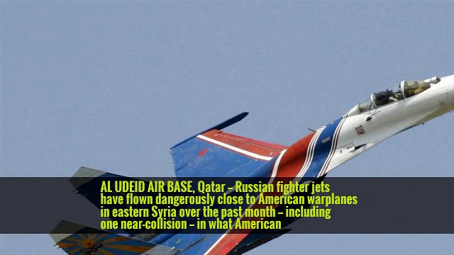 In Syria’s Skies, Close Calls With Russian Warplanes