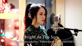 J Fla - Bright As The Sun ( Asian Games 2018 Official Song )