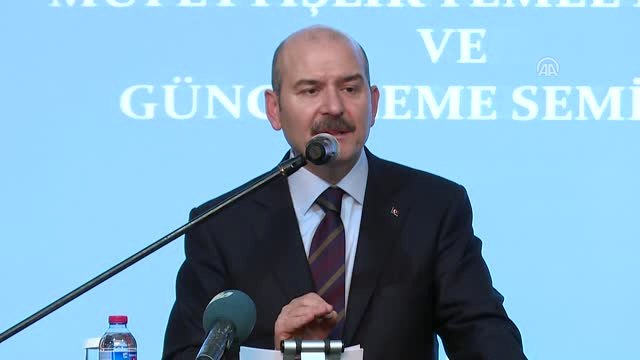 İçişleri Bakanı Soylu: Terörle Mücadele Bugün Tarihindeki En Güçlü Noktasındadır