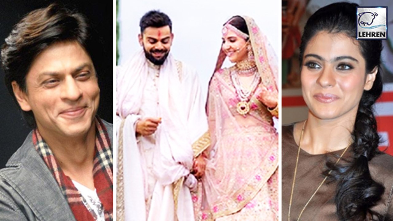 Shah Rukh Khan & Kajol's REACTION To Virat-Anushka Wedding!