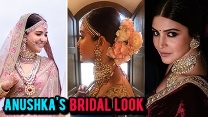 Anushka Sharma WEDDING LEHENGA COST, Jewellery Work Revealed!