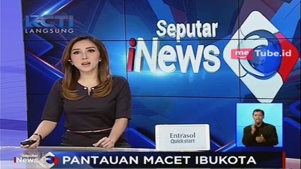 Pantauan Lalu Lintas Ibu Kota Usai Diguyur Hujan