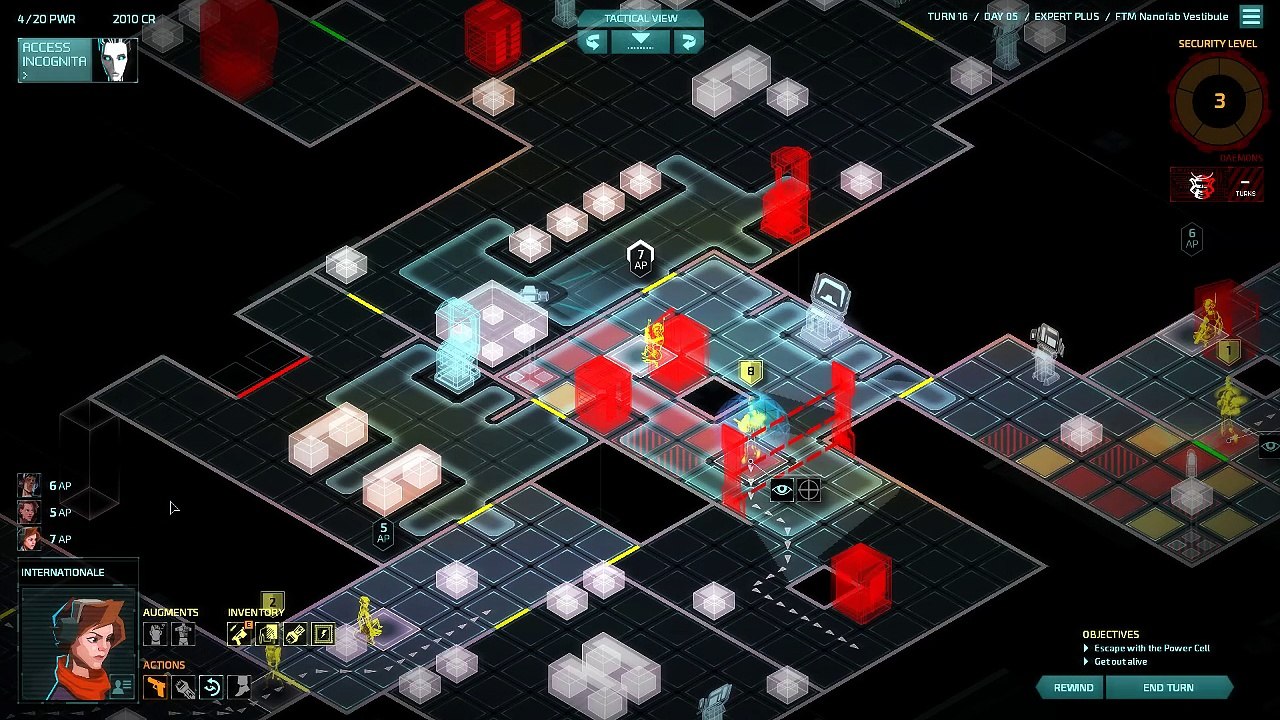 Invisible Inc Expert Plus 1-16 Nanofab Again Part 2 (No commentary)