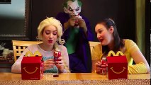Frozen Elsa & Belle CHUBBY BUNNY CHALLENGE w  Spiderman Joker Hair Trouble Superhero in real life | Superheroes | Spiderman | Superman | Frozen Elsa | Joker