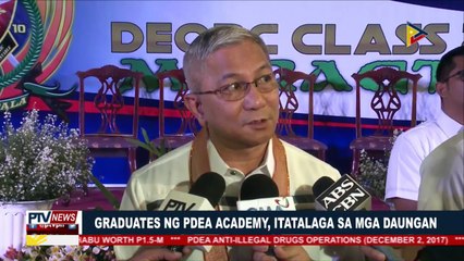Graduates ng PDEA Academy, itatalaga sa mga daungan