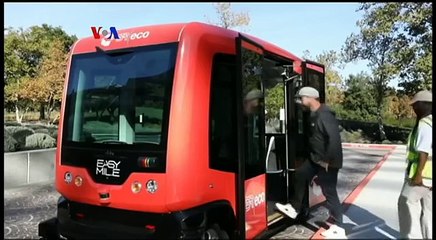 Bus Tanpa Pengemudi Diujicoba di AS