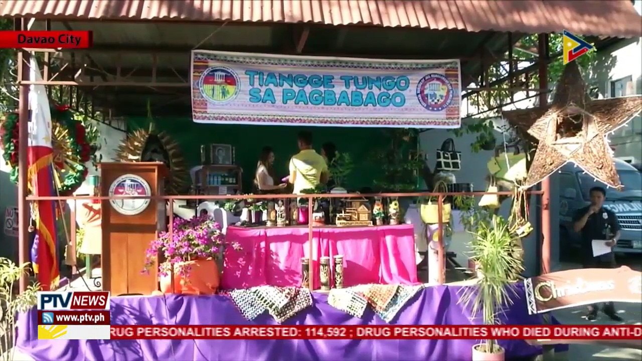 Mga produktong gawa ng inmates, tampok sa tiangge sa Davao City Jail