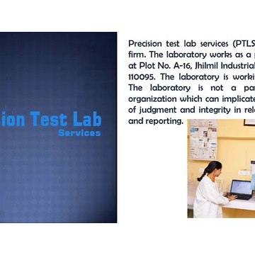Testing services in Delhi | Precision test lab services | Testing Lab in Delhi