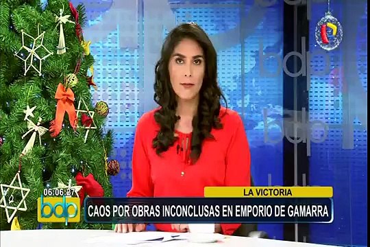La Victoria: caos por obras inconclusas en Gamarra