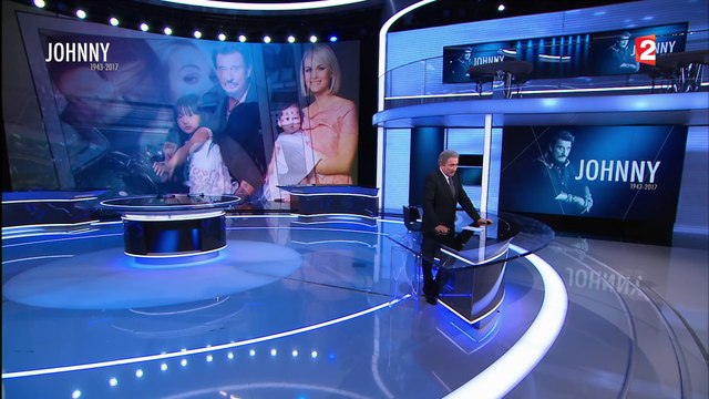 Michel Drucker en larmes face à la mort de Johnny Hallyday