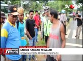 Anak SD Tewas Ditabrak, Mobil Pelaku Dirusak Massa