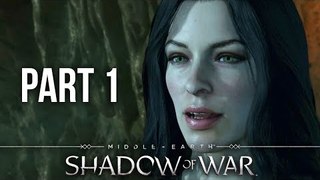 Middle-earth Shadow of War Walkthrough Gameplay Part 1 | Shelob | SHADOW OF WAR | PC 60FPS