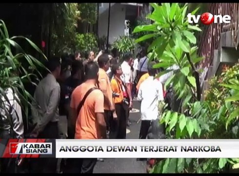 Polisi Gelar Rekonstruksi Kasus Narkoba Waketu DPRD Bali