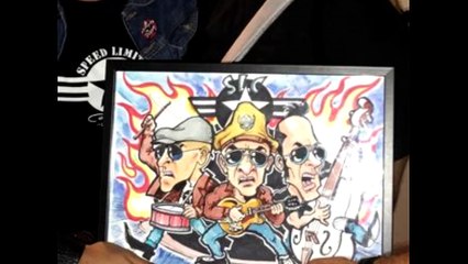 Sala Clamores  homenaje The Clash speed limit cruiser Cadillac