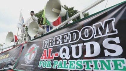 Continúan las protestas en Indonesia contra la decisión de Trump sobre Jerusalén