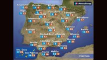 Previsión del tiempo para este viernes 15 de diciembre