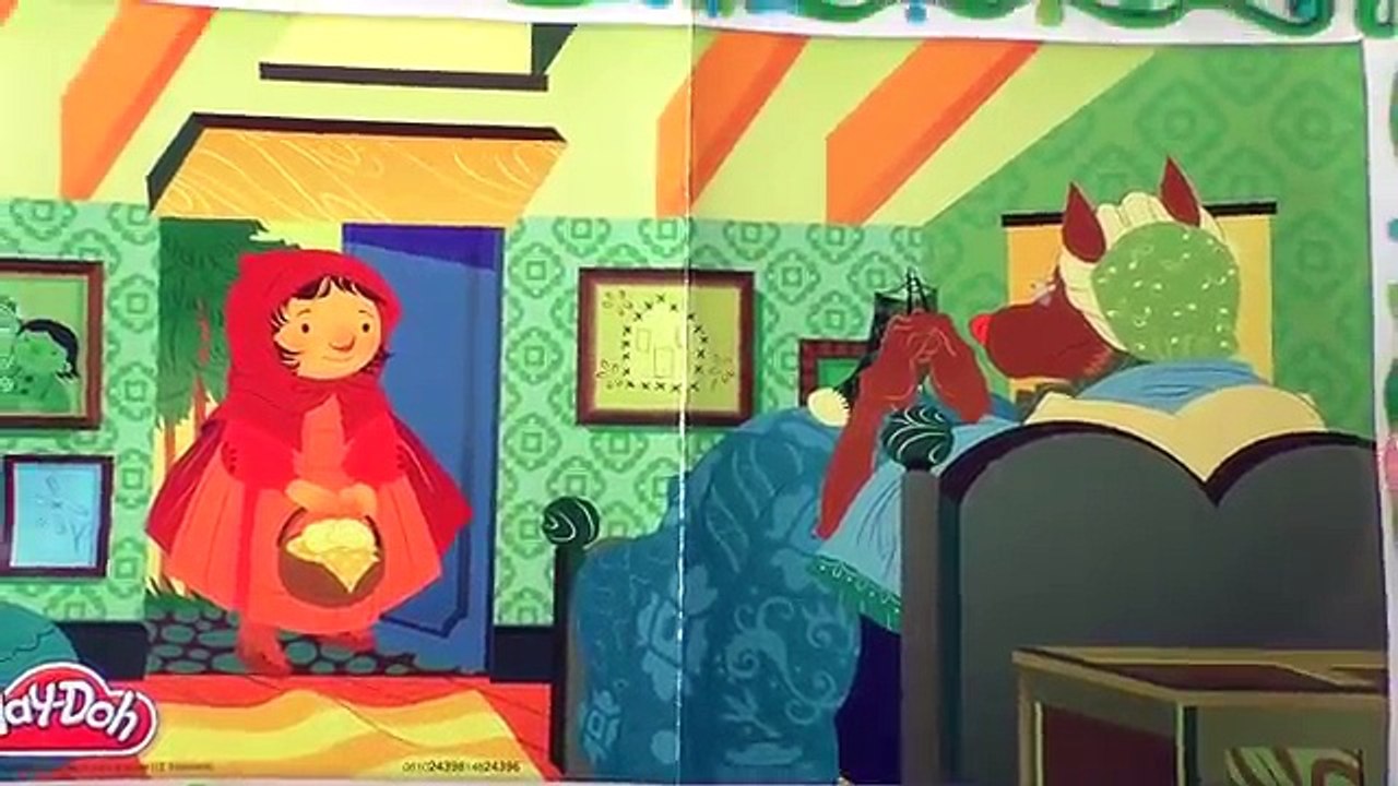 Play-Doh Story Little Red Riding Hood Play Set Playdough Games Kids Toys