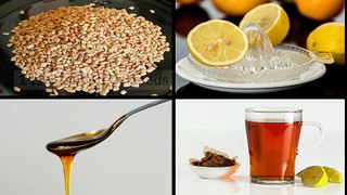Lose Weight Fast in 10 Days with Fenugreek-Lemon-Honey Drink