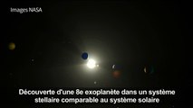 Une 8e exoplanète découverte dans un système stellaire lointain