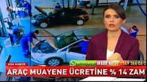 Araç muayene ücretlerine zam