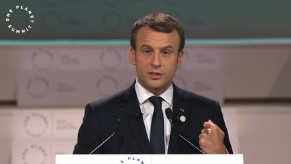 Discours introductif du One Planet Summit