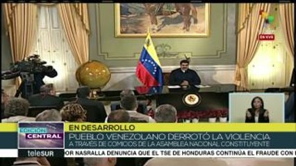 Pdte. Maduro destaca la labor de la ANC durante este 2017