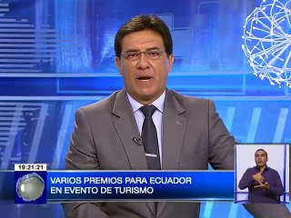 Varios premios para Ecuador en los Worls Travel Awards