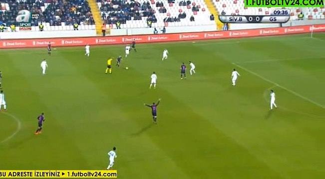 Sinan Gumus Goal HD - Sivas Belediyespor	0-1	Galatasaray 12.12.2017