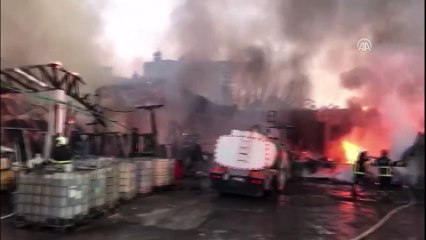 Kullanılmayan fabrikada yangın - ADANA