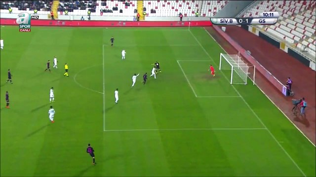 0-1 Sinan Gümüş Goal Turkey Turkiye Kupasi Round 5 - 12.12.2017 Sivas Bld. SK 0-1 Galatasaray SK