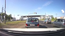 Car driving dash cam video ¦ Driving on the ring road in Russia 2016