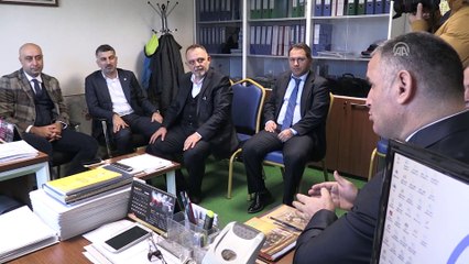 Tolunay Kafkas'tan Çaykur Rizespor'a ziyaret - RİZE