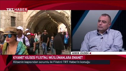 Kıyamet Kilisesi Filistinli Müslümanlara emanet