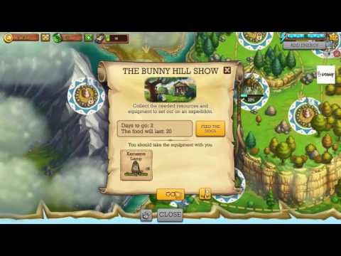 Klondike The Lost Expedition Visit The Bunny Hill Show Feed Bunny With Plush Carrot