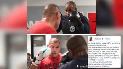 Daniel Cormier Gives Sneak-Peak Of Cain Velasquez Training