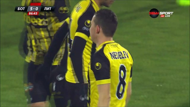 5-0 Todor Nedelev Goal Bulgaria Cup Quarterfinal - 12.12.2017 Botev Plovdiv 5-0 Litex Lovech