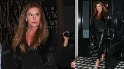 Caitlyn Jenner Sports Edgy Look for Night Out