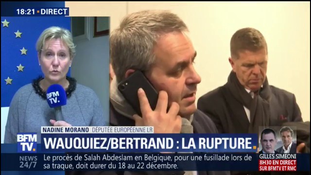 Nadine Morano regrette la décision de Xavier Bertrand de quitter Les Républicains