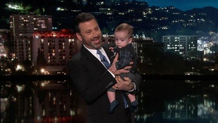 Jimmy Kimmel Brings Son Billy on Show, Asks Congress to Fund CHIP | THR News