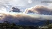 Timelapse shows massive smoke plumes from Thomas fire over Southern California
