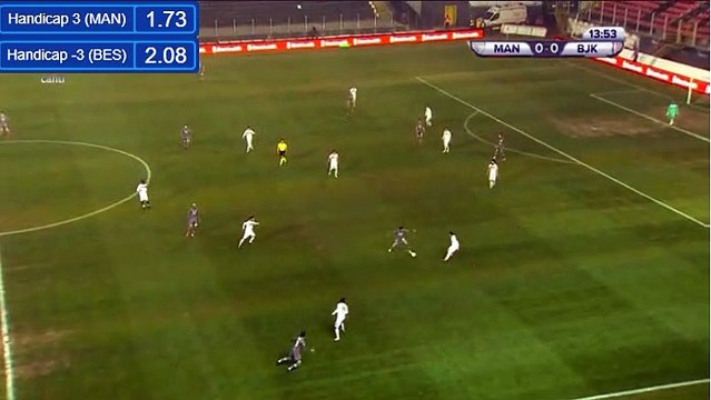 Aras Özbiliz GOAL HD - Manisaspor	0-1	Besiktas 12.12.2017