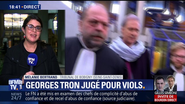 Georges Tron devant les assises pour viols et agressions sexuelles