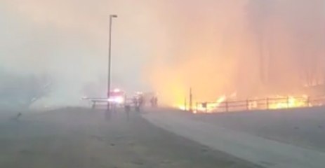 Firefighters Battle Legion Lake Fire in Custer State Park