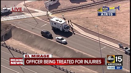 Officer injured in El Mirage incident
