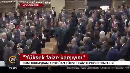 "Yüksek faize karşıyım"